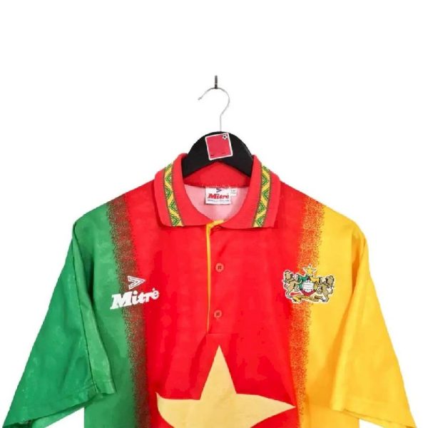 Cameroon 1994 World Cup Home Retro Jersey - Image 2