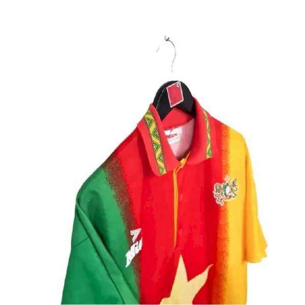Cameroon 1994 World Cup Home Retro Jersey - Image 3