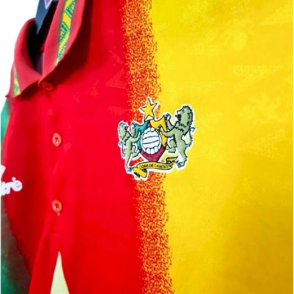Cameroon 1994 World Cup Home Retro Jersey - Image 4