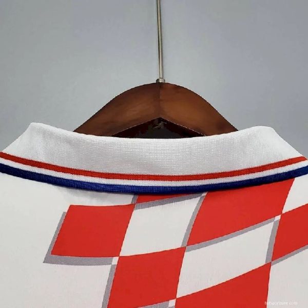Croatia 1998 Home Retro Jersey - Image 18
