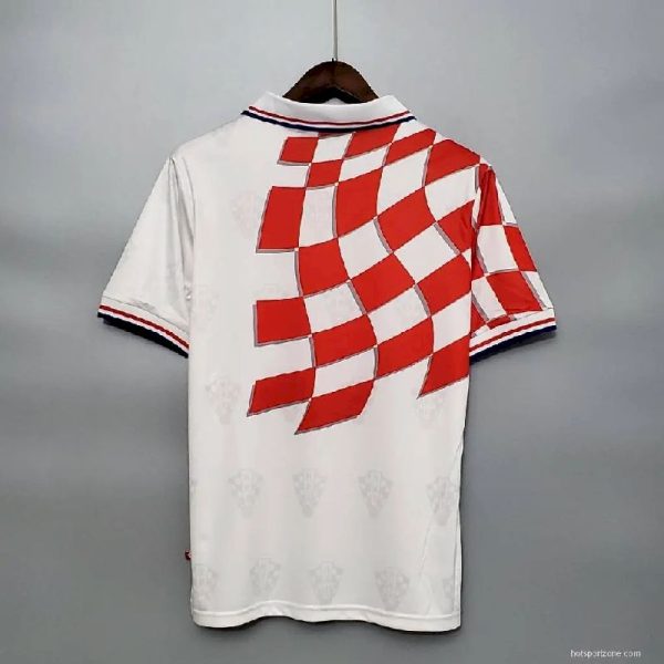 Croatia 1998 Home Retro Jersey - Image 19