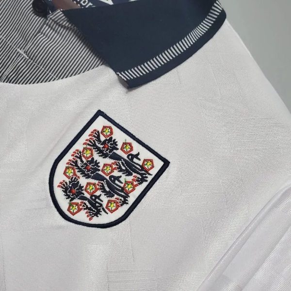 England 1990/1992 Home Retro Jersey - Image 11
