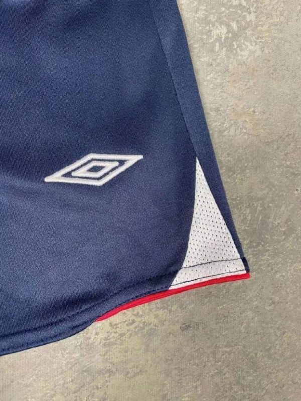 England 2006 World Cup Home Retro Shorts - Image 6