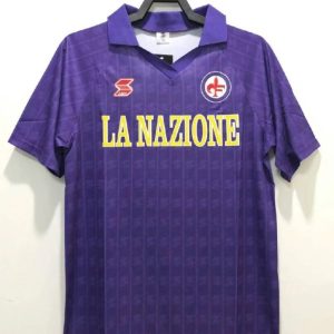 Fiorentina 1989-90 Home Retro Jersey