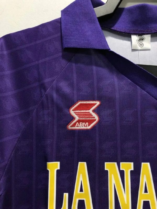 Fiorentina 1989-90 Home Retro Jersey - Image 2
