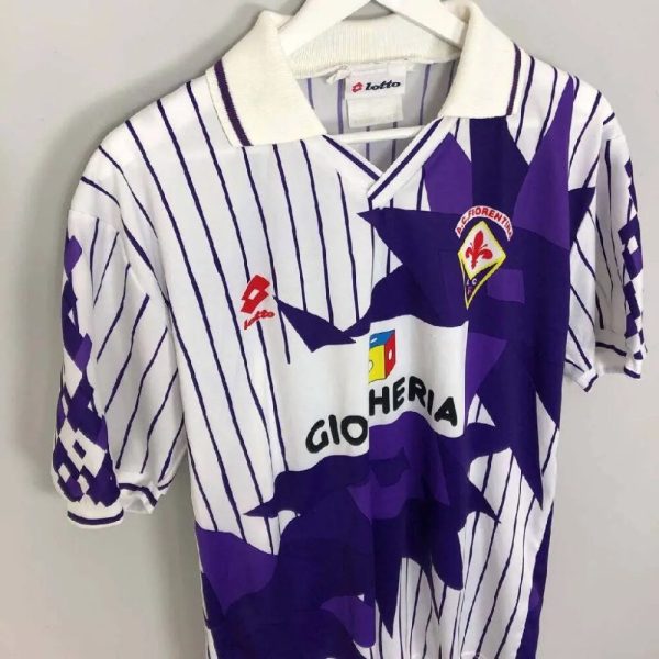Fiorentina 1991-92 Away Retro Jersey - Image 2