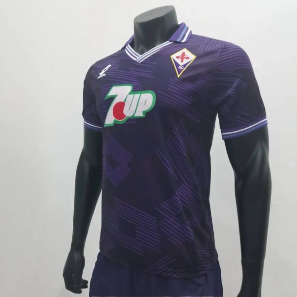 Fiorentina 1992/93 Home Retro Jersey - Image 6