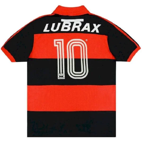 Flamengo 1987/90 Home Zico Retro Jersey - Image 2
