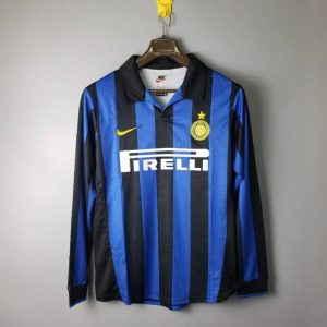 Inter Milan 1998/99 Home Long Sleeves Retro Jersey