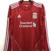 Liverpool 20102012 Home LS Retro Jersey 32709