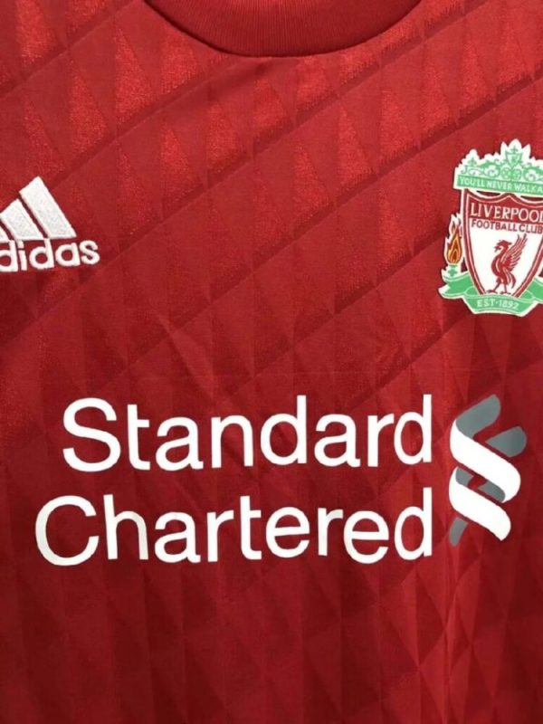Liverpool 2010/2012 Home Long Sleeves Retro Jersey - Image 4