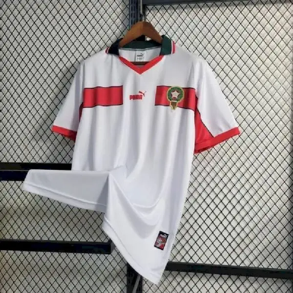 Morocco 1998 Away Retro Jersey - Image 2