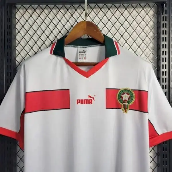 Morocco 1998 Away Retro Jersey - Image 3