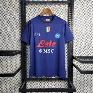 Maillot d'entraînement d'avant-match 2023-24 de Naples