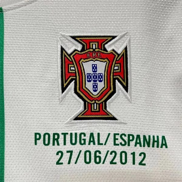 Portugal 2012 Euro Cup Away Long Sleeves Retro Jersey - Image 4