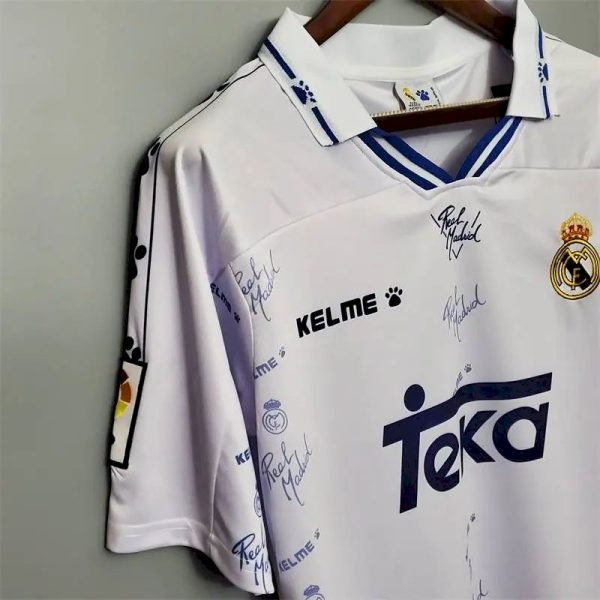 Real Madrid 1994/96 Home Retro Jersey - Image 3