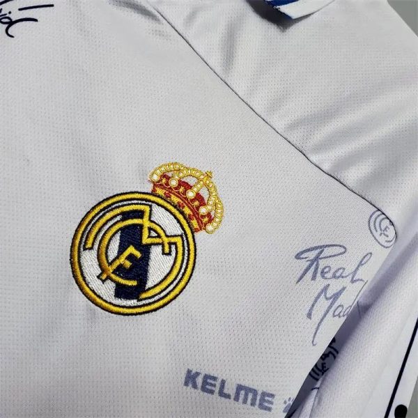 Real Madrid 1994/96 Home Retro Jersey - Image 5