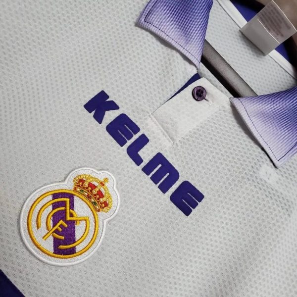 Real Madrid 1997/98 Home Retro Jersey - Image 4