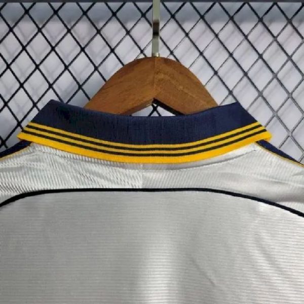 Real Madrid 1999/00 Home Long Sleeves Retro Jersey - Image 14