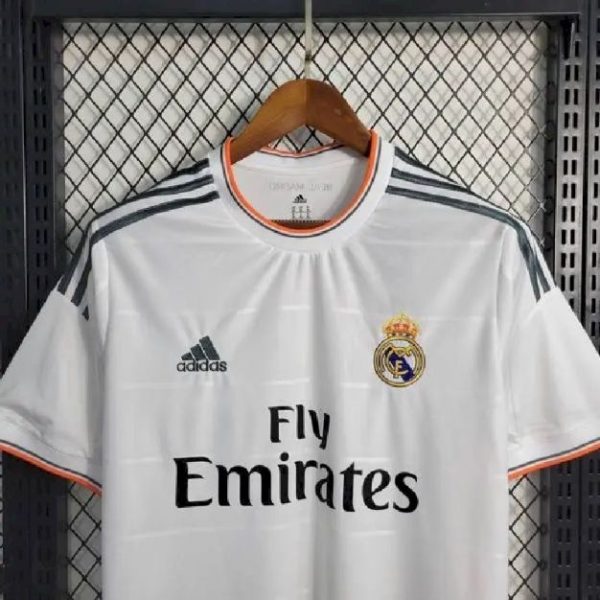 Real Madrid 2013/14 Home Retro Jersey - Image 2