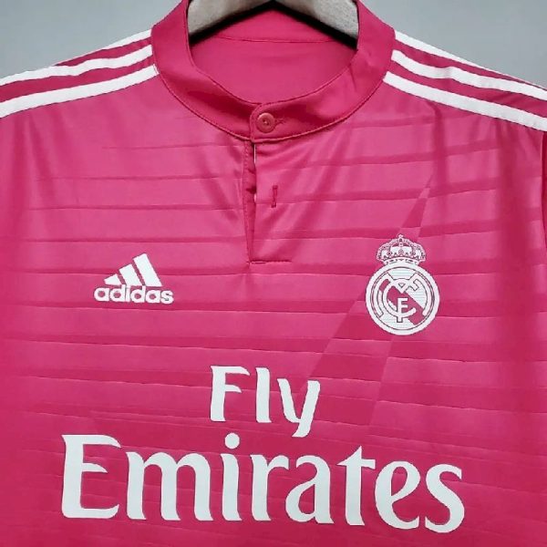 Real Madrid 2014/15 Away Long Sleeve Retro Jersey - Image 2