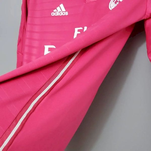 Real Madrid 2014/15 Away Long Sleeve Retro Jersey - Image 7
