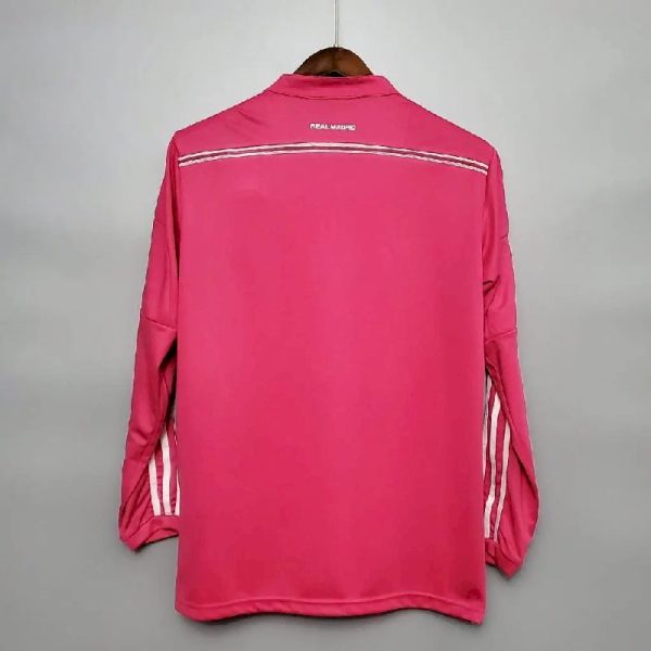 Real Madrid 2014/15 Away Long Sleeve Retro Jersey - Image 10