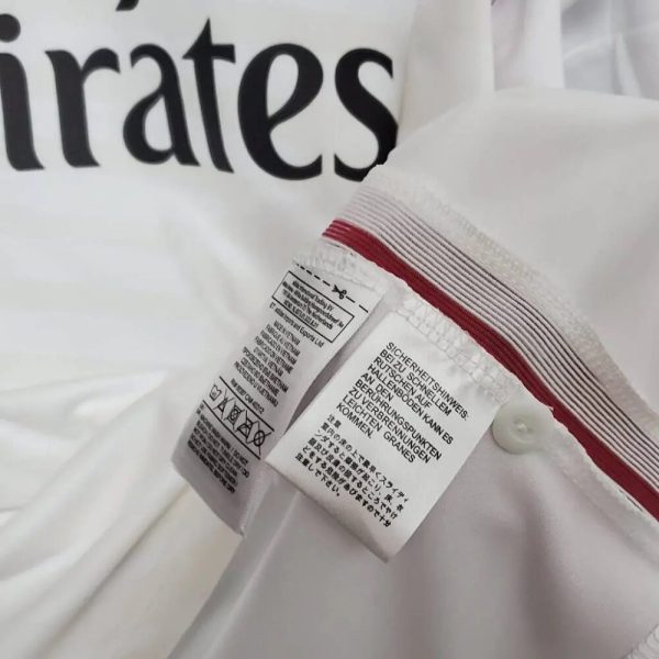 Real Madrid 2014/15 Home Long Sleeves Retro Jersey - Image 7