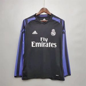 Real Madrid 2015/16 Third Long Sleeve Retro Jersey