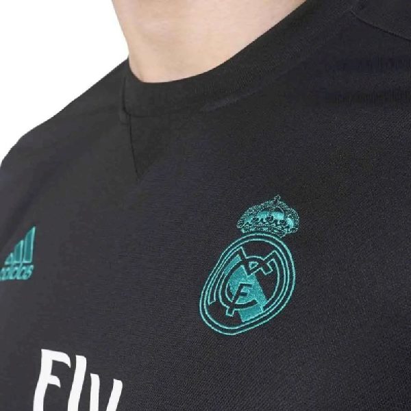 Real Madrid 2017/18 Away Long Sleeves Retro Jersey - Image 2