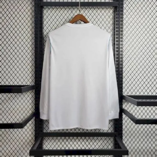 Real Madrid 2017/18 Home Long Sleeve Retro Jersey - Image 9