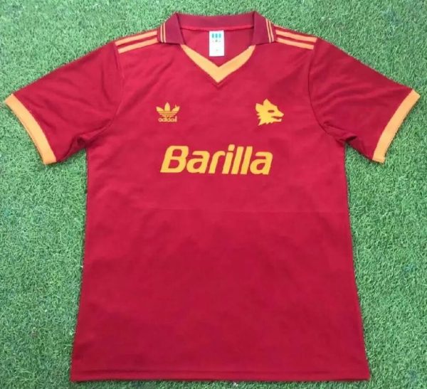 As Roma 1992/94 Home Retro Jersey