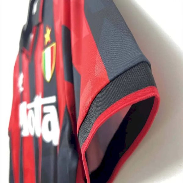 Ac Milan 1993/94 Home Retro Jersey - Image 5