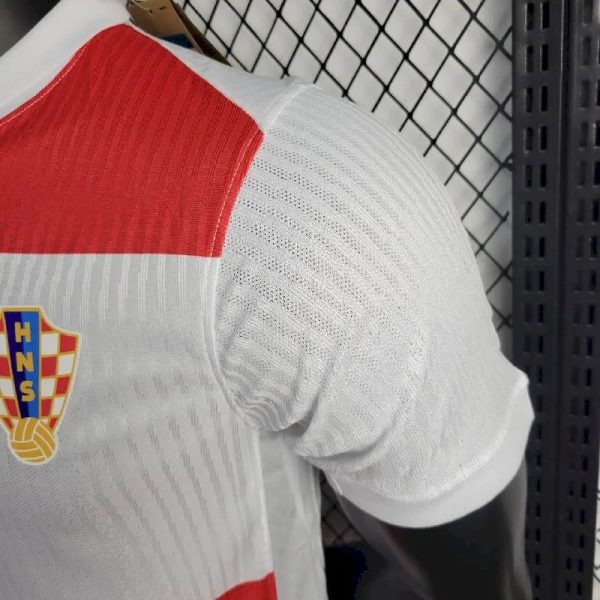 Croatia 2024/25 Euro Home Jersey Player Version - Image 9