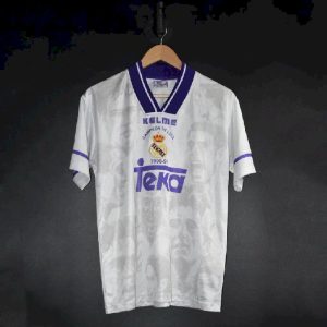 Real Madrid 1996/97 Champions Retro Jersey