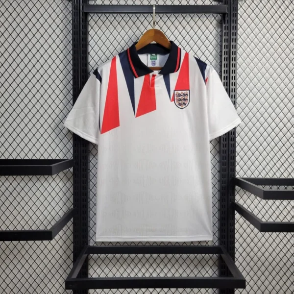 England 1992 Home Retro Jersey - Image 3