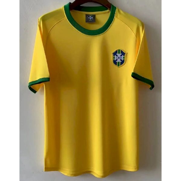 Brazil 1970 World Cup Home Retro Jersey - Image 2