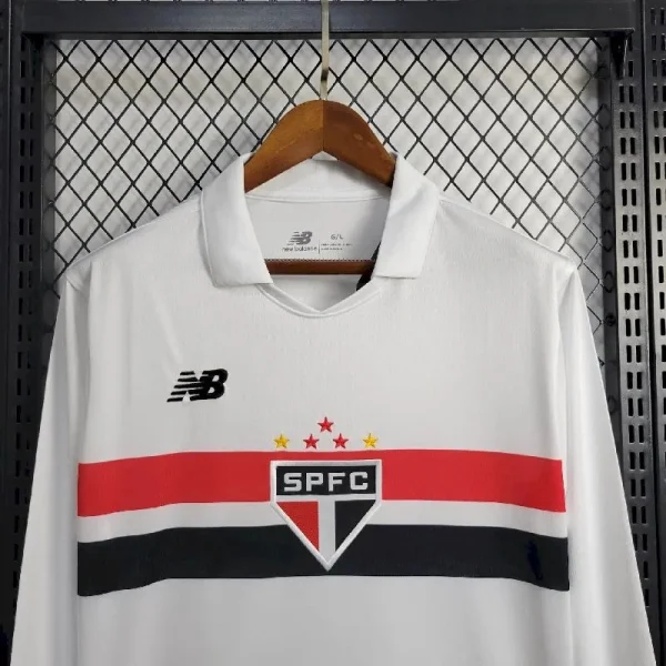 Sao Paulo 2024/25 Home Long Sleeves Jersey - Image 2