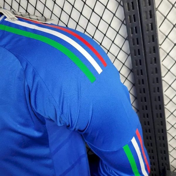 Italy 2024/25 Euro Home Long Sleeves Jersey Player Version - Image 7