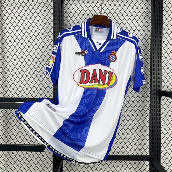 Rcd Espanyol 1999/00 Home Retro Jersey