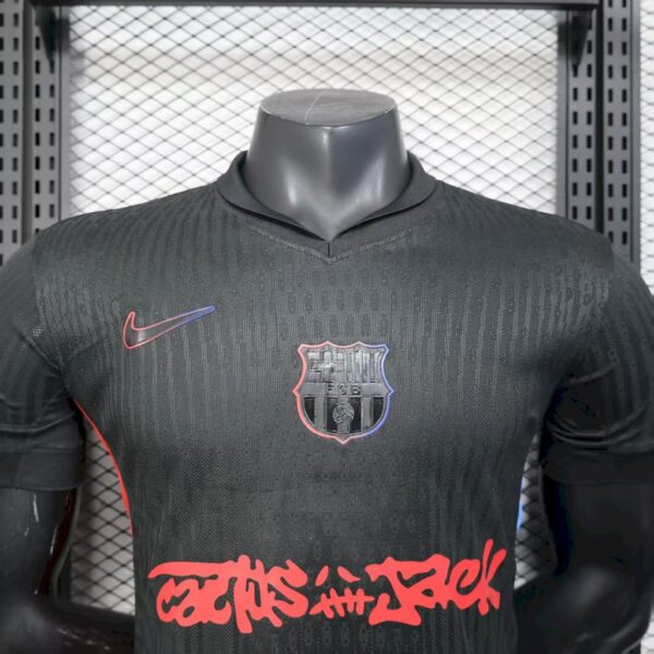 Barcelona 2024/25 Travis Scott Edition Jersey Player Version - Image 8