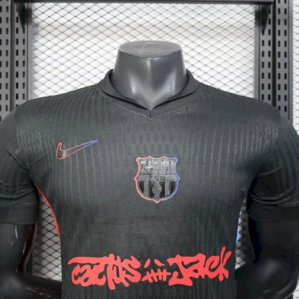 Barcelona 2024/25 Travis Scott Edition Jersey Player Version - Image 8