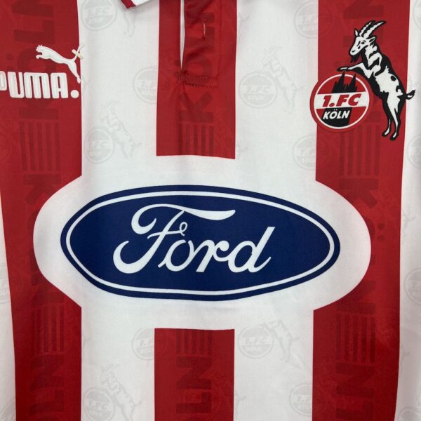 1. Fc Köln 1995/96 Home Retro Jersey - Image 4