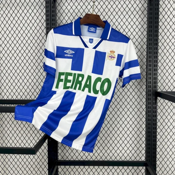Deportivo De La Coruna 1994/95 Home Retro Jersey