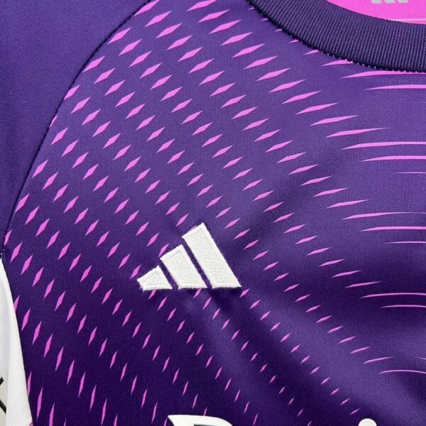 Real Madrid 2025/26 Purple Goalkeeper Kids Kit - Image 9