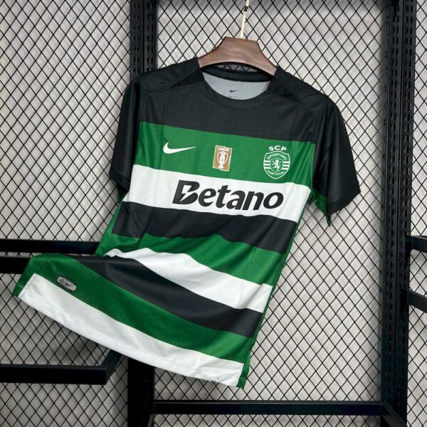 Sporting Cp 2024/25 Home Bicampeao Jersey - Image 2