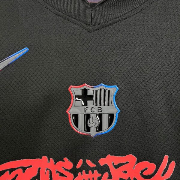 Barcelona 2024/25 Away Travis Scott Edition Kids Kit - Image 8