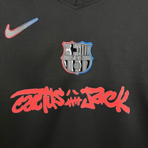 Barcelona 2024/25 Away Travis Scott Edition Kids Kit - Image 7