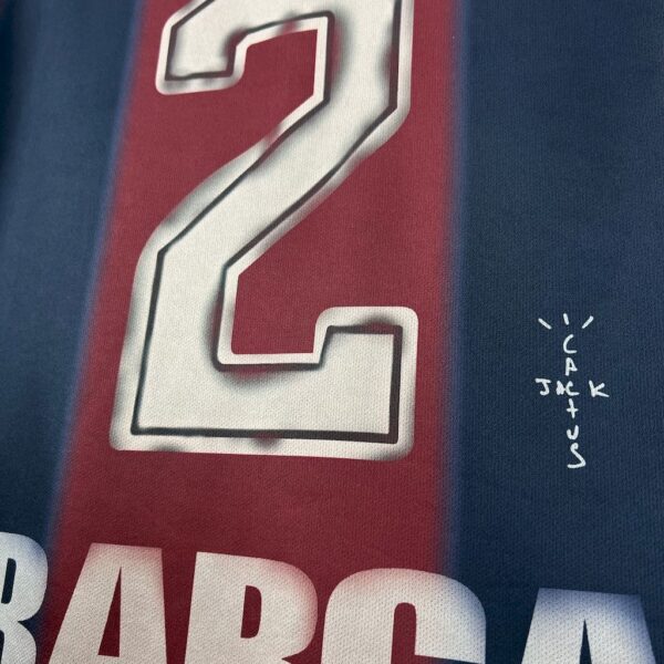 Aa Barcelona 2000/01 Home Retro Skeleton Jersey - Image 3