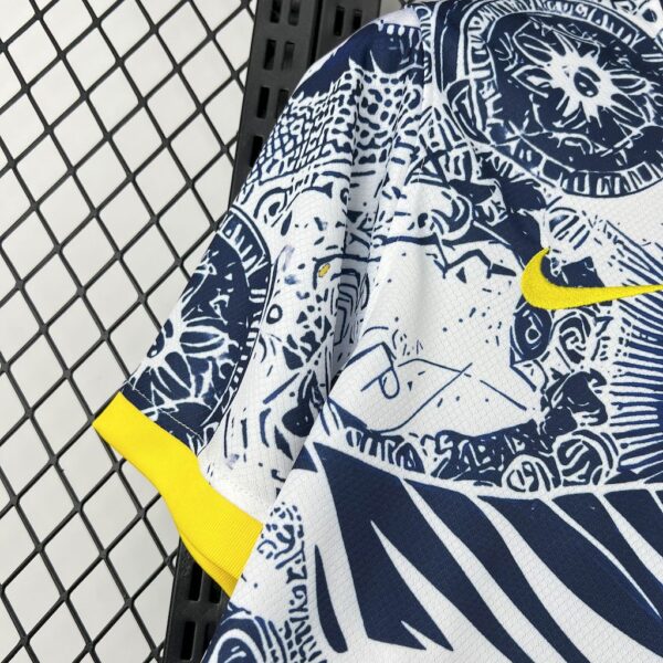 Brazil 2025/26 Blue And White Jersey - Image 6